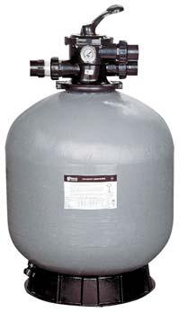 10 34 646 Ft 38 976 Ft 44 000 Ft 49 500 Ft TOP SZÛRÔTARTÁLYOK TOP FILTRATION TANKS Tekercselt üvegszál erôsítéses PP tartály, 6 állású tetôszeleppel.