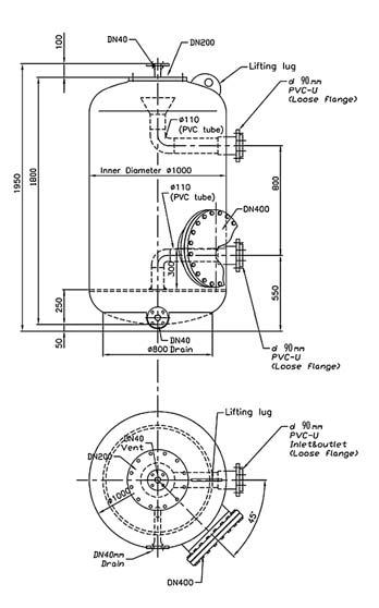 01. SZÛRÔFORGATÓ BERENDEZÉSEK FILTRATION UNITS, PUMPS, VALVES, ACCESSORIES SZÛRÔTARTÁLYOK / FILTRATION TANKS TECHNOL SZÛRÔTARTÁLYOK / TECHNOL FILTRATION TANKS Közösségi medencék szûrôforgató