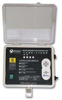 teljesítmény / Pump flow (m 3 /h) UEM-EVL30 1,5-3 UEM-EVL60 3-6 UEM-EVL90 5-9 LED betáp / LED power supply A (mm) 12V DC 4W 306