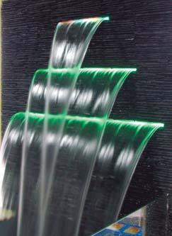 . This chart corresponds to the water descent with length 306mm.