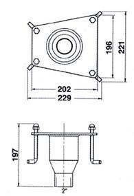 alapegységhez B típus / Type B nozzle I=175mm 0.