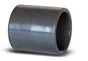09. PVC NYOMÓCSÔ IDOMOK, SZERELVÉNYEK, CSÖVEK, KELLÉKEK PVC PRESSURE FITTINGS, PIPES, ACCESSORIES TOLDÓ IDOM / FEMALE SOCKET CORAPLAX Mérettáblázat / Size A B C D CIM-20CH C Toldó D20 / Female socket