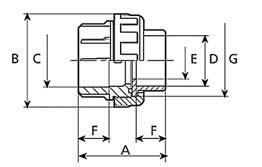 09. PVC NYOMÓCSÔ IDOMOK, SZERELVÉNYEK, CSÖVEK, KELLÉKEK PVC PRESSURE FITTINGS, PIPES, ACCESSORIES HOLLANDER, MUFFOS / FEMALE SOCKET CORAPLAX Mérettáblázat /