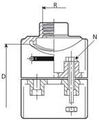 500 Ft CCV-63CH C Visszacsapószelep D63 / Check valve D63 PN16 79 112 94 170 63 0,866 6 220 Ft 7 900 Ft CCV-75CH C Visszacsapószelep D75 / Check valve D75