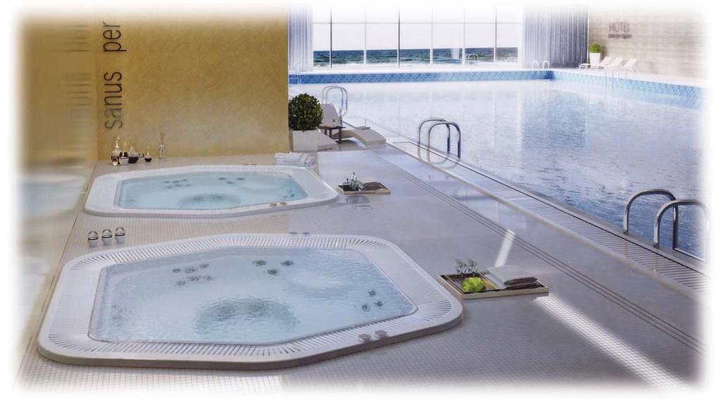 A POOLSPA márkanévvel ellátott medencék eszményien ötvözik a kifinomultságot a tökéletes tervezéssel.