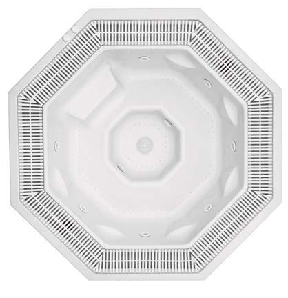 10. MASSZÁZSMEDENCÉK SPAS OCTAVIA MASSZÁZSMEDENCÉK / OCTAVIA SPAS méret (cm) dimensions (cm) férôhely places vízfúvók (db) jets (pcs) légfúvók (db) air holes (pcs) térfogat (liter) volume (liter)