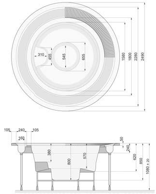 fehér led / white d 249 5 12 94 1100 310 1 550 394 Ft 1 969 000 Ft PSF-V2412S A Spa + színes led / color d 249 5 12 94 1100 310 1 739 370 Ft 2 209 000 Ft PSF-V2432F A Spa + fehér led / white d 249 5