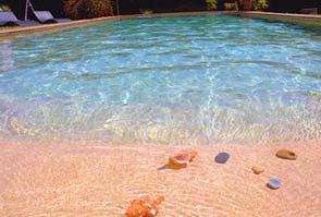 ISLAND DREAMS is a unique reinforced swimming pool membrane, inspired by the look of beaches throughout the world.