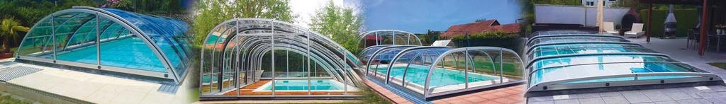 12. MEDENCEFEDÉSEK, TAKARÁSOK POOL COVERS, AUTOMATIC ROLL-ON COVERS POLIKARBONÁT MEDENCEFEDÉSEK ÖSSZEFOGLALÓ TÁBLÁZAT POLYCARBONATE POOL COVERS SUMMARY TABLE Az alábbi összefoglaló táblázat