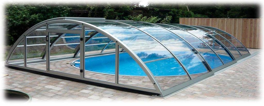 12. MEDENCEFEDÉSEK, TAKARÁSOK POOL COVERS, AUTOMATIC ROLL-ON COVERS KX-14 SILVER POLIKARBONÁT MEDENCEFEDÉSEK KX-14 SILVER POLYCARBONATE POOL COVERS A klasszikus íves forma gazdaságosabb változata.