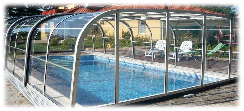 12. MEDENCEFEDÉSEK, TAKARÁSOK POOL COVERS, AUTOMATIC ROLL-ON COVERS KX-22 POLIKARBONÁT MEDENCEFEDÉSEK KX-22 POLYCARBONATE POOL COVERS Magas forma a medence legjobb kihasználásának érdekében.