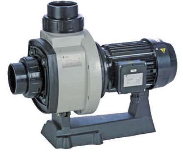 Powerful pumps for massage,- wellness equipments, and counter-currents.