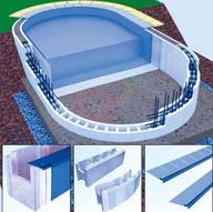 02. MEDENCÉK PÓTFÓLIÁK POOLS LINERS CELLPOOL MEDENCESZETTEK CELLPOOL POOLSETS A CellPool medenceszett csomagok tartalmazzák a kivánt medencemérethez szükséges Pow-S EPS30, vagy KombiXXL EPS30/80