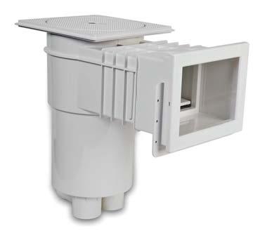 03. VÍZ BE- ÉS ELVEZETÔ IDOMOK DRAINAGE AND INLET STRUCTURAL PARTS MÛANYAG FÖLÖZÔK BETON ÉS FÓLIÁS MEDENCÉKHEZ PLASTIC SKIMMERS