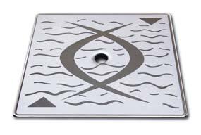 takaróprofil, ABS hófehér / V20 skimmer