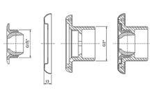 medencéhez 2"-1 1/2", D50 L=70 fehér / Basic element MTS type