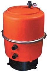 01. SZÛRÔFORGATÓ BERENDEZÉSEK FILTRATION UNITS, PUMPS, VALVES, ACCESSORIES SZÛRÔTARTÁLYOK / FILTRATION TANKS FIBER SZÛRÔTARTÁLYOK FIBER FILTRATION TANKS Üvegszál erôsítéses poliészter tartályok 6