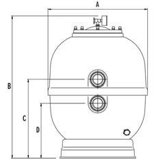 30 103 150 Ft 131 000 Ft UST-FIB50 D Üvegszálerôsítéses poliészter tartály kezelôszeleppel D500 Fiberglass reinforced polyester tank with valve D500 22.