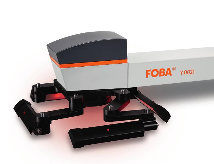 FOBA Y-szériás szállézeres jelölőgépek Élvezze a rugalmas, és könnyű integrálhatóság előnyeit: Univerzális fiber lézeres jelölők többféle felhasználási területre Az integrátoroknak gyorsan,