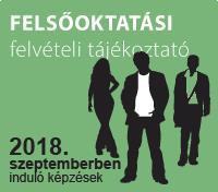 Felsőoktatási felvételi 2018