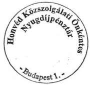 M E G H Í V Ó A Honvéd Közszolgálati Önkéntes Nyugdíjpénztár 2017. május 10-én (szerdán) 10 00 órakor tartandó küldöttközgyűlésére tisztelettel meghívom.