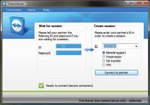 Hogy ez mennyire nem így van, azt kiválóan bizonyítja a TeamViewer, amely akár konfigurálás és telepítés nélkül is lehetővé teszi, hogy távolról is hozzáférjünk a gépünkhöz.