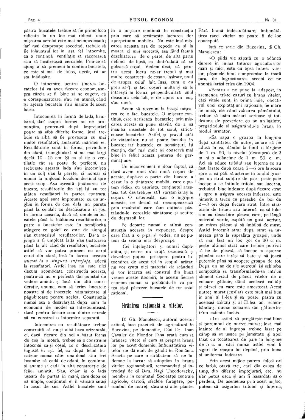 Pag. 4 BUNUL ECONOM Nr.