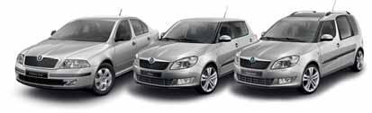 ZĽAVA 1 500 Z CENY Kombinovaná spotreba a emisie CO 2 automobilov Fabia, Roomster a Octavia Tour: 4,2 7,2 l/100 km, 109 168 g/km. Ilustračné foto.