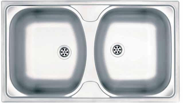3110 15 990 Ft 2 medence 790 x 440 x 150 mm