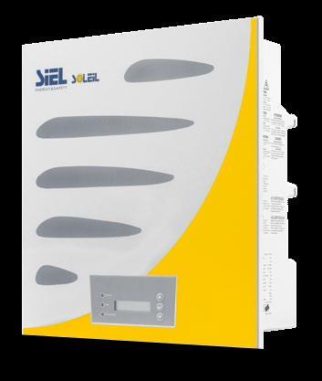 STRING INVERTER Magas hatásfok, megbízhatóság, egyszerű installálás és kezelés ezek azok a tulajdonságok, amelyek alapján a SIEL inverterek a fotovoltaikus ipar leginnovatívabb termékei közé