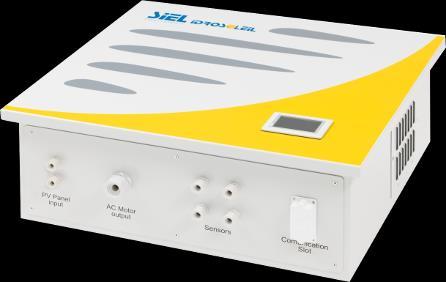 IDROSOLEIL Az Idrosoleil egy fotovoltaikus inverter, amelyet motor vezérelt szivattyúhoz terveztek.