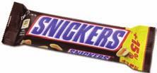 SNICKERS, MARS, TWIX TÚLTÖLTÖTT