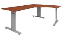 A többi típusú íróasztal lábhoz és a konténerfejhez speciálisan kialakított kapcsolóelemmel csatlakoztatható a gerenda.