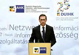Volker Treier, a Német Ipari és Kereskedelmi Kamarák Országos Szövetségének (DIHK) külgazdaságért felelős