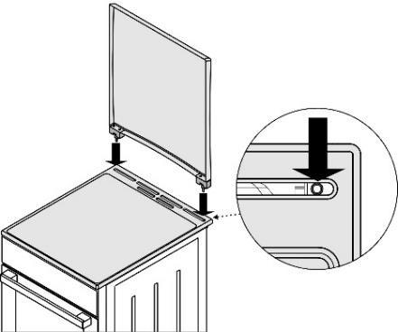 ELHELYEZÉSE (mm) A készülék melletti fal vagy bútorelem (padló, hátsó