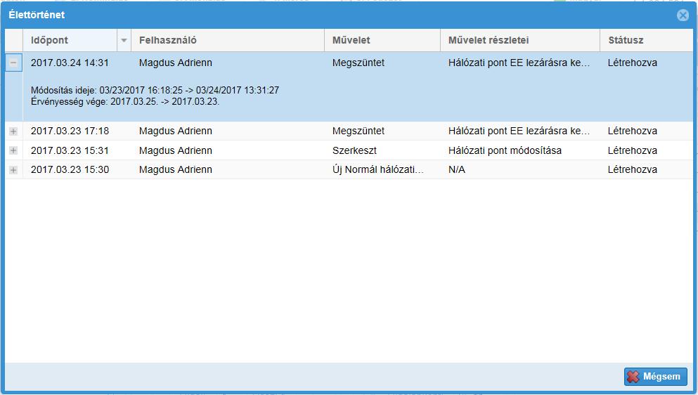 1.6 Gyorsbillentyűk A szerkesztőablakokban a szokásos módon a Tab billentyűvel navigálhatunk, az Enterrel menthetünk és az Esc billentyűvel léphetünk ki.