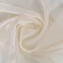 MICRO organza fehér, 100% poliészter, 295 cm-es