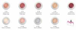 Lustre Pastes NF V-shades 877078: 14 x 4 g tégely (LN, LV, LA, LB, LC,
