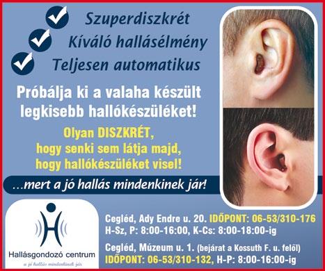 6 2018. október 24. Csak nálunk! ÁFA-MENTES munkadíj! Bugár Zsanett +36 20 288 9594 Cegléd, Kőrösi út 5.