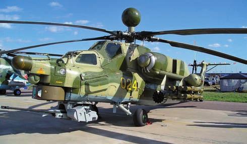 An 140 légcsavaros gázturbinás könnyű szállító repülőgép 3. ábra. Mi 171E közepes kategóriájú katonai szállító helikopter kocsik száma 2300 db, az Sz 400 és Sz 500 rakétaütegek száma 40 db lehet.