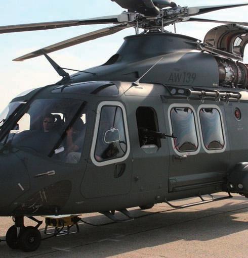 A helikopter egyes fontosabb fődarabjai a rotorok és a reduktorok a kimondottan katonai célra kifejlesztett Agusta A129 (Mangusta) harci helikopterből származnak.
