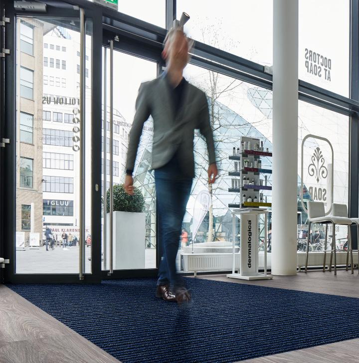 Cleartex Szennyfogó rendszerek A lábtörlő, mint burkolat Textil szennyfogók Magas