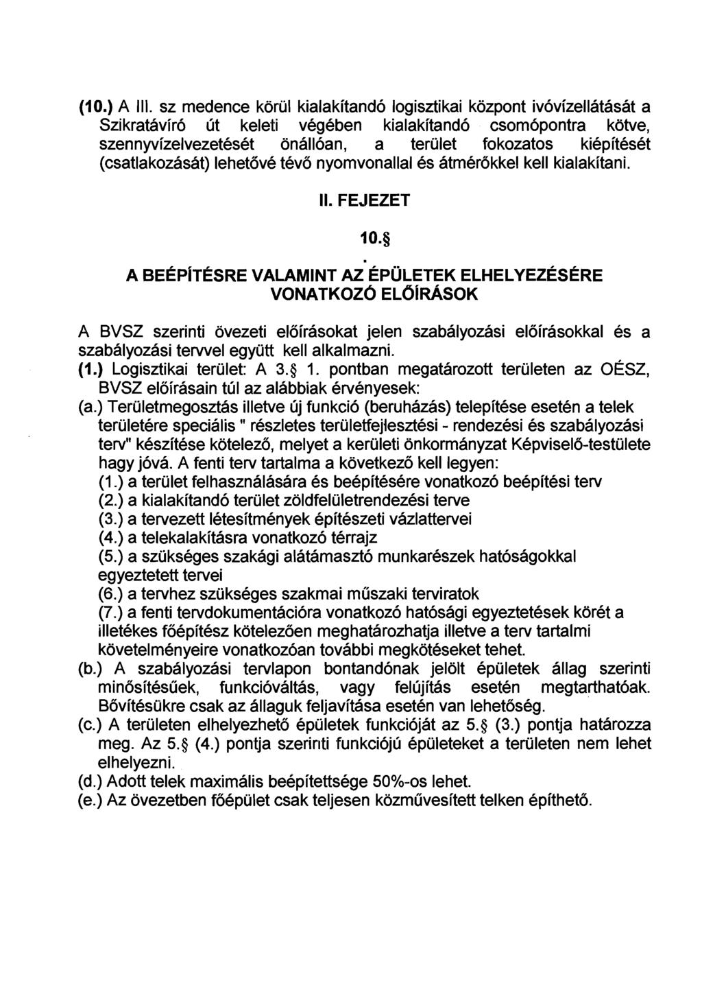 (1 0.) A I II.