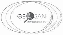 GYÁRTÁS 30% FORGALMAZÁS 30% SZOLGÁLTATÁS 30% KUTATÁS-FEJLESZTÉS 10% GEOSAN Környezetvédelmi Kft. 1112 Budapest, Olt u. 31/A. Ügyvezető igazgató: Andó Balázs Cégvezető: dr. Andó József www.geosan.