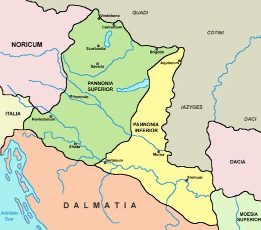 e. 35-49: Kr.e. 35-14: Kr.e. 14-9: római hódítás több ütemben: a Balatontól nyugatra eső területek meghódítása (a Borostyán-út védelme