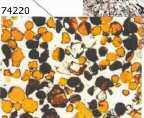 Alul: 14305 (Fra Mauro) (lásd 44. fotó) KŐZETSZÖVETEK A NAPRENDSZERBEN 33. ábra. Hdi breccsa 72275 (lásd 43.