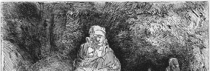 elhibázott technikaválasztás 0 pont c) Rembrandt: Menekülés Egyiptomba kiegészítései mindenhol megfelelően