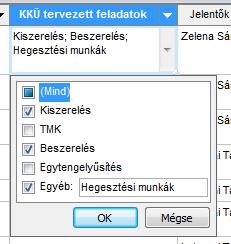 A tervezés alapegysége Egy sor,