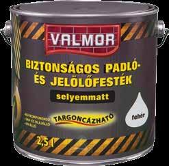 VALMOR biztonságos padló- és jelölőfesték zztargoncázható zzgyorsan száradó zzvegyszerálló 0,75 l, 2,5 l, 5 l, 20 l MATT