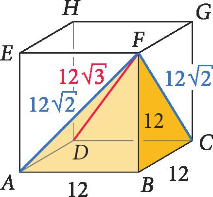 (A testátló hosszát nem szükséges kiszámolni.) Az alaplap területe: T = = 44 (cm ). Az egyik féle oldallap területe: T = $ = 7 (cm ). A másik féle oldallap területe: T = $ = 7. 0, 8 (cm ).